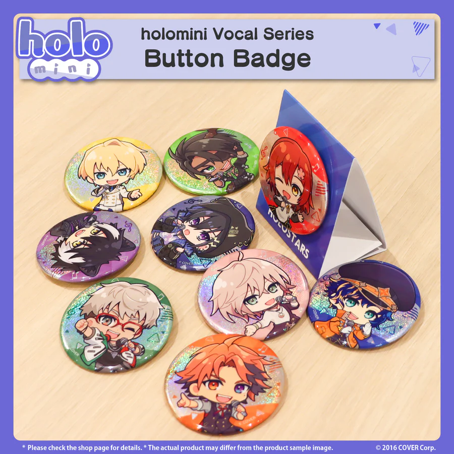 [Pre-order] holomini Vocal Series HOLOSTARS - Keychain