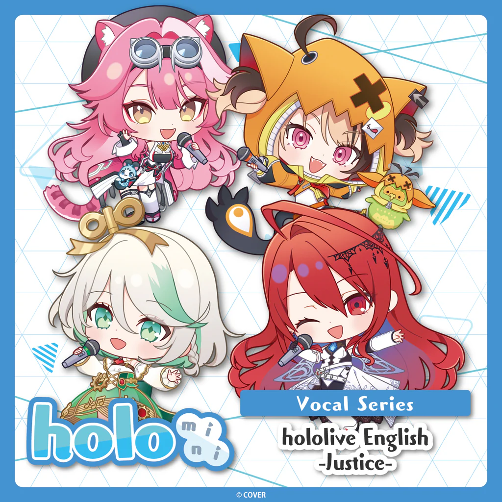 [Pre-order] holomini Vocal Series hololive English -Justice-
