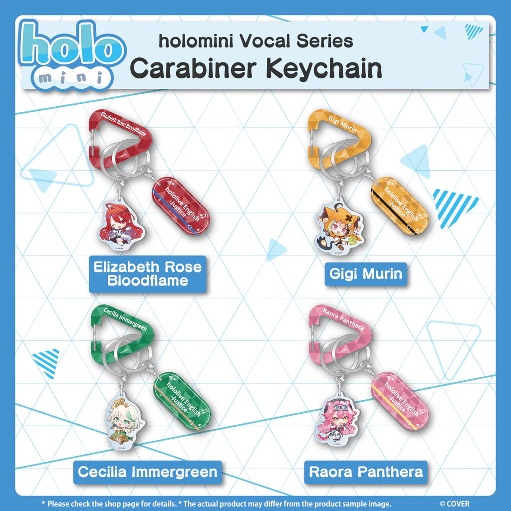[Pre-order] holomini Vocal Series hololive English -Justice-