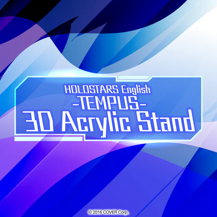 [Pre-order] HOLOSTARS English -TEMPUS- 3D Acrylic Stand