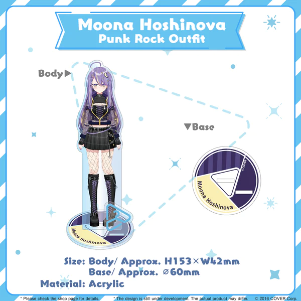 [Pre-order] hololive closet - Moona Hoshinova Punk Rock Outfit