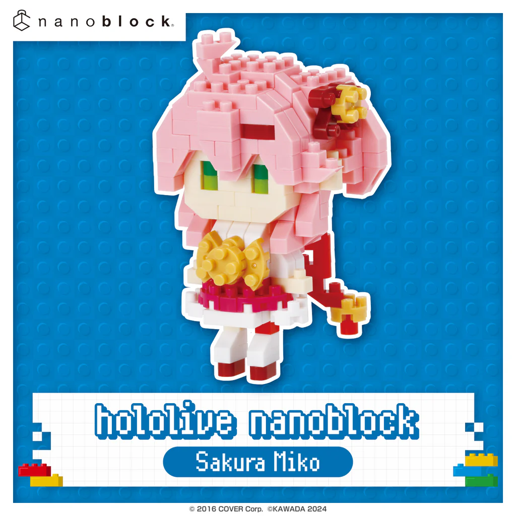 [Pre-order] hololive nanoblock Sakura Miko