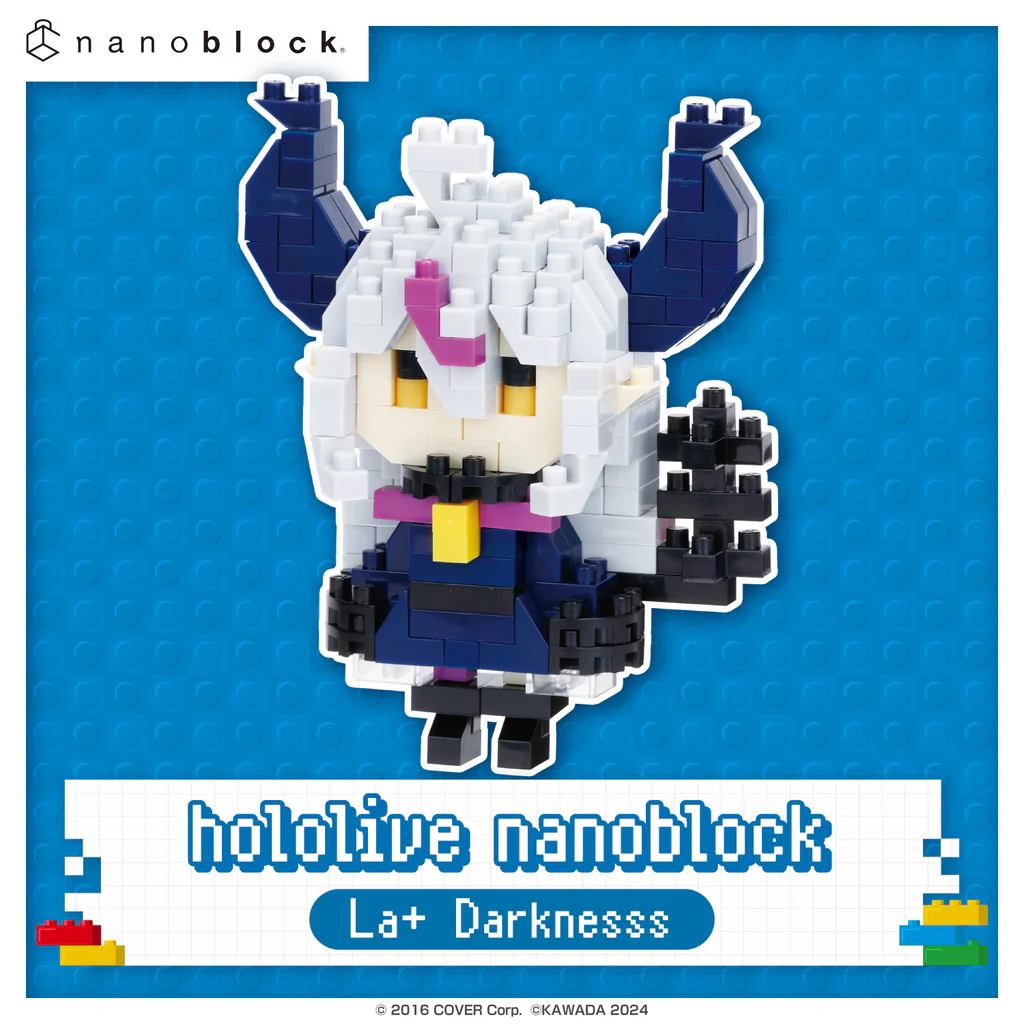 [Pre-order] hololive nanoblock La+ Darknesss