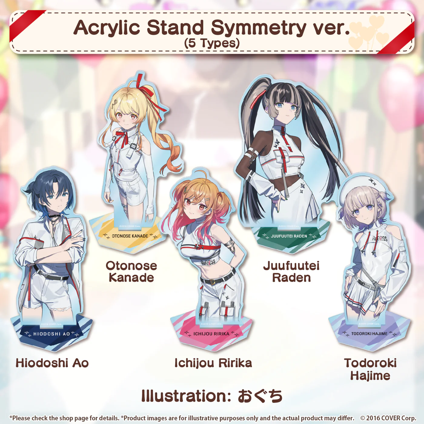 [Pre-order] ReGLOSS Half-Year Celebration - Merch & Custom Ribbon