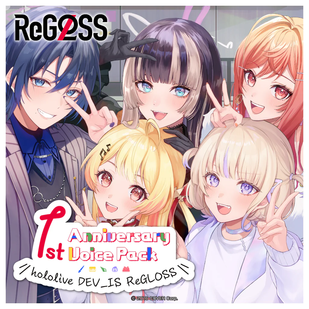 [In stock] ReGLOSS 1st Anniversary Voice Pack