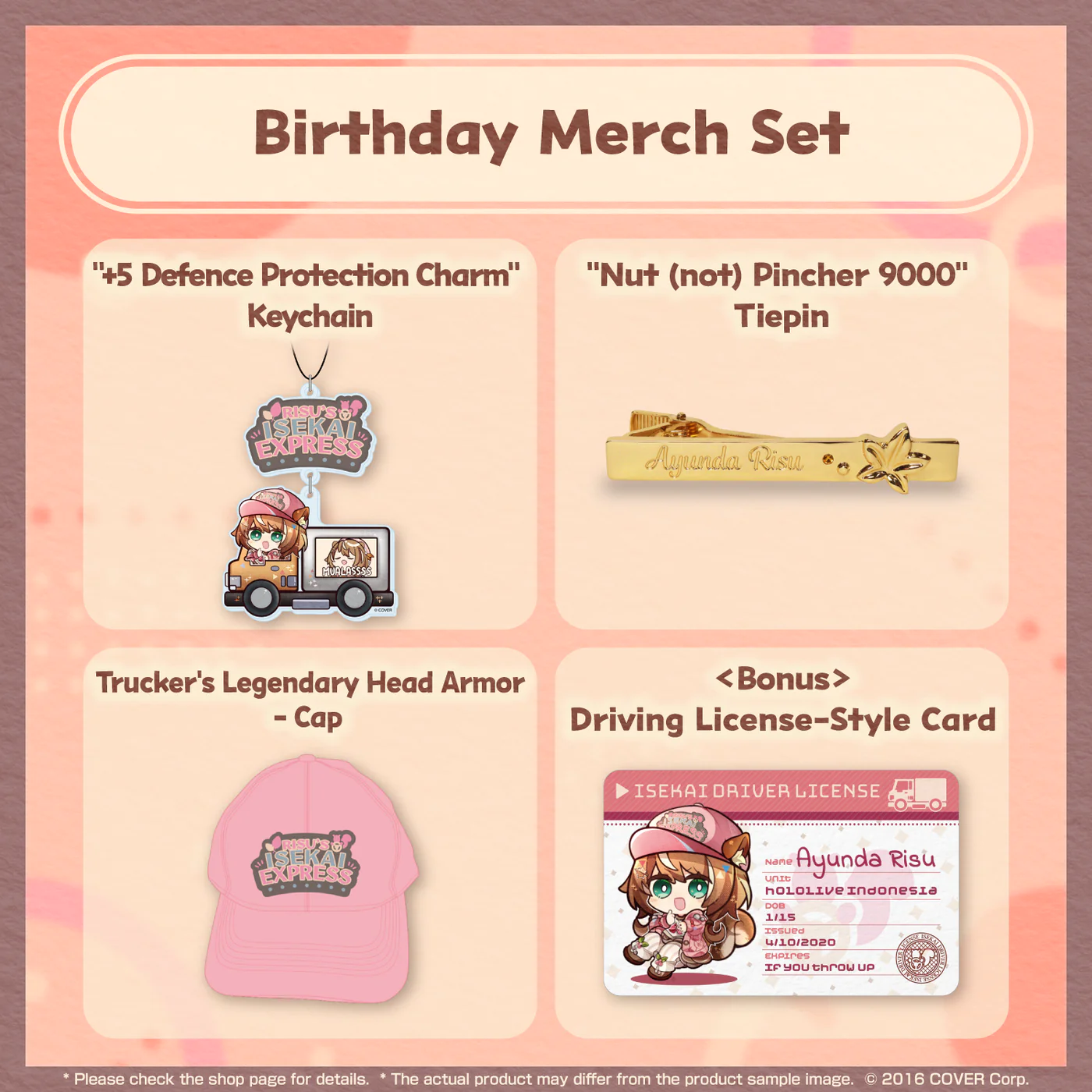 [Pre-order] Ayunda Risu Birthday Celebration 2024