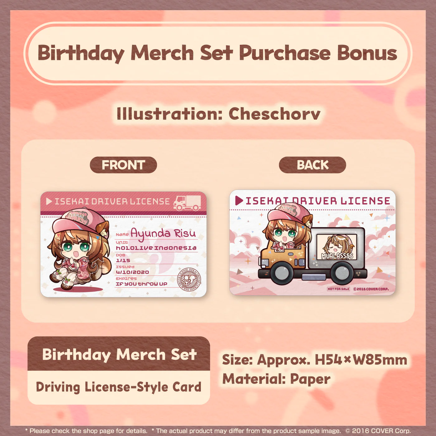 [Pre-order] Ayunda Risu Birthday Celebration 2024