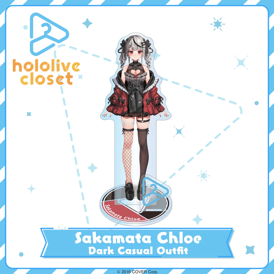 [Pre-order] hololive closet - Sakamata Chloe Dark Casual Outfit