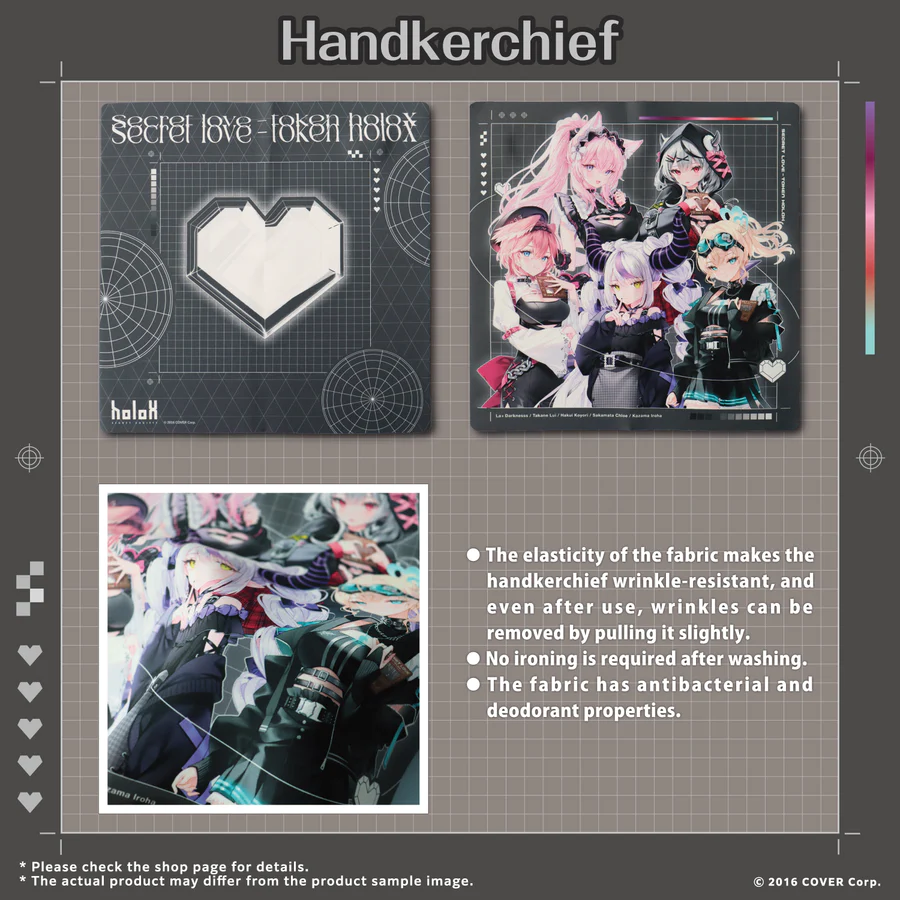 [Pre-order] Secret Love-Token holoX - Handkerchief