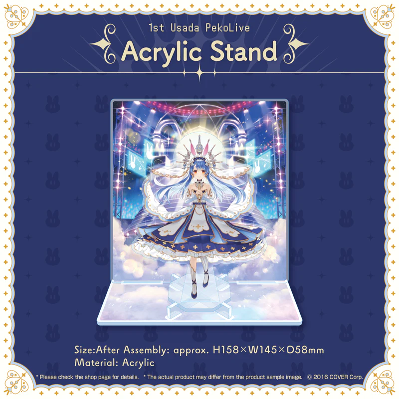 [Pre-order] 1st Usada PekoLive -USAGI the MEGAMI!!- Concert Merchandise (Rerun)