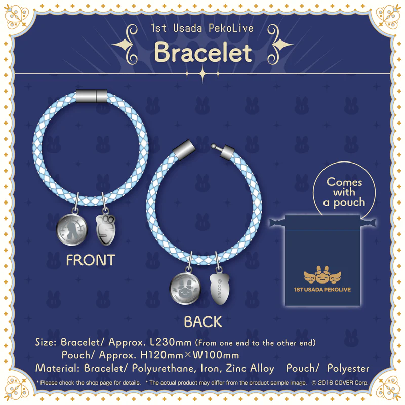 [Pre-order] 1st Usada PekoLive -USAGI the MEGAMI!!- Concert Merchandise (Rerun)