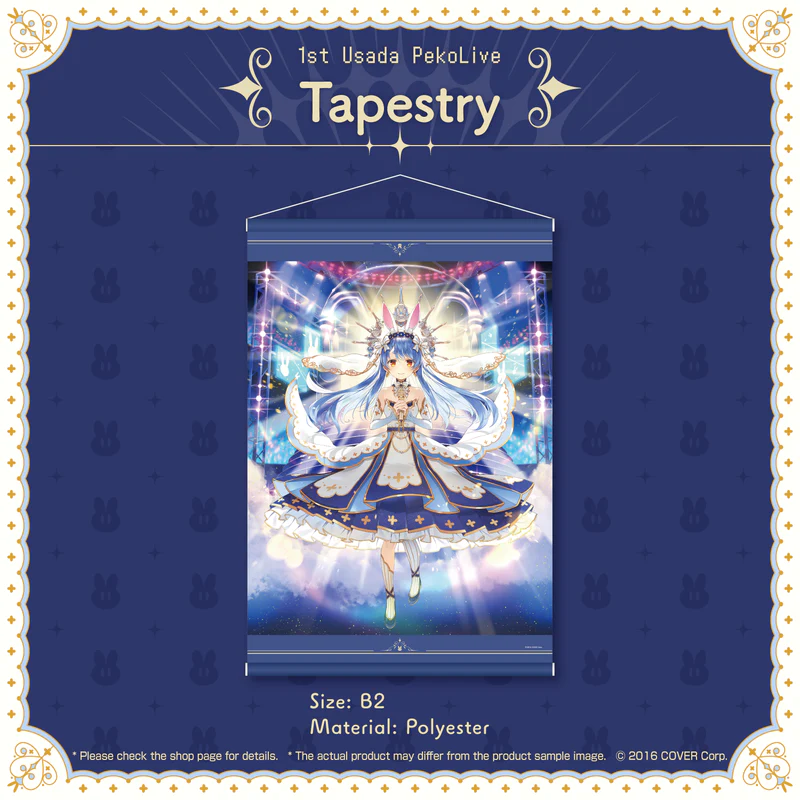 [Pre-order] 1st Usada PekoLive -USAGI the MEGAMI!!- Concert Merchandise (Rerun)