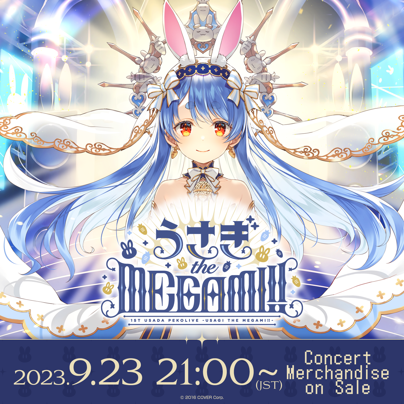 [Pre-order] 1st Usada PekoLive -USAGI the MEGAMI!!- Concert Merchandise