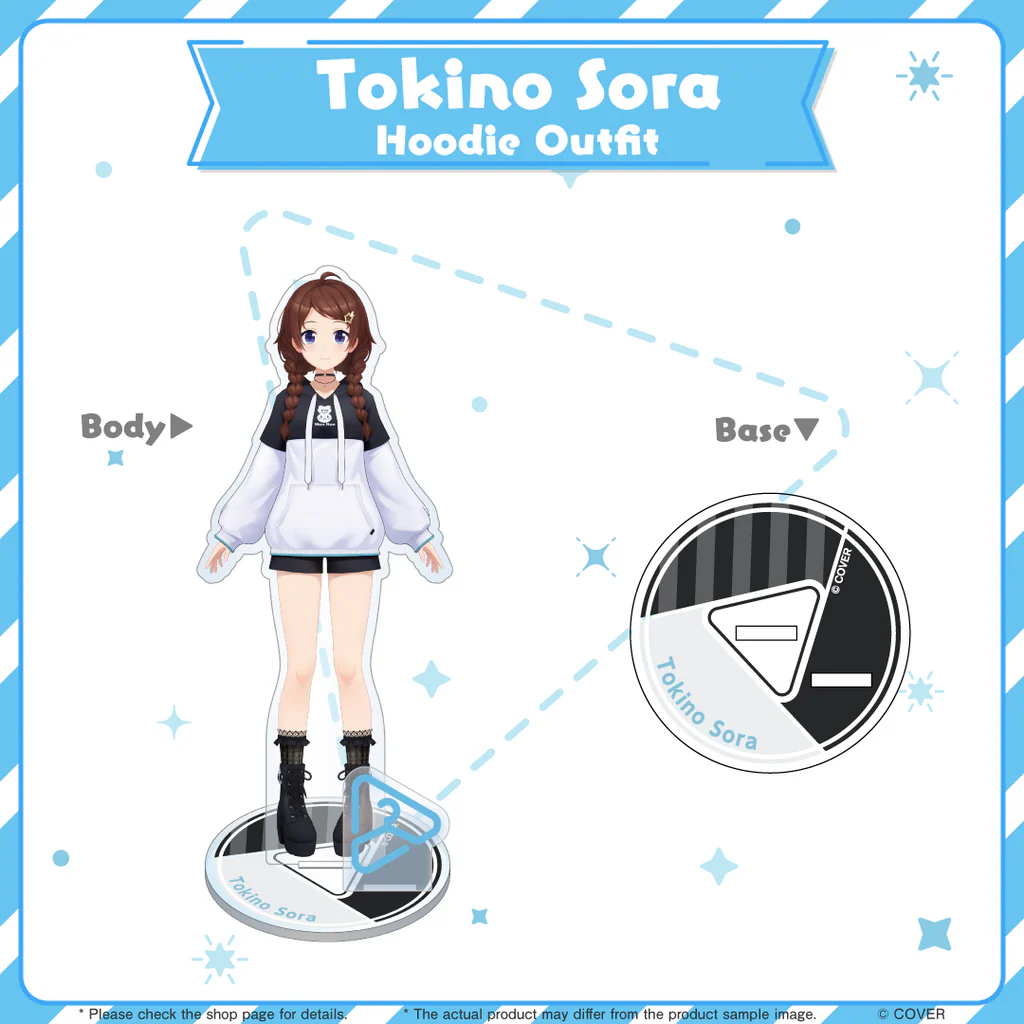 [Pre-order] hololive closet Tokino Sora Hoodie Outfit