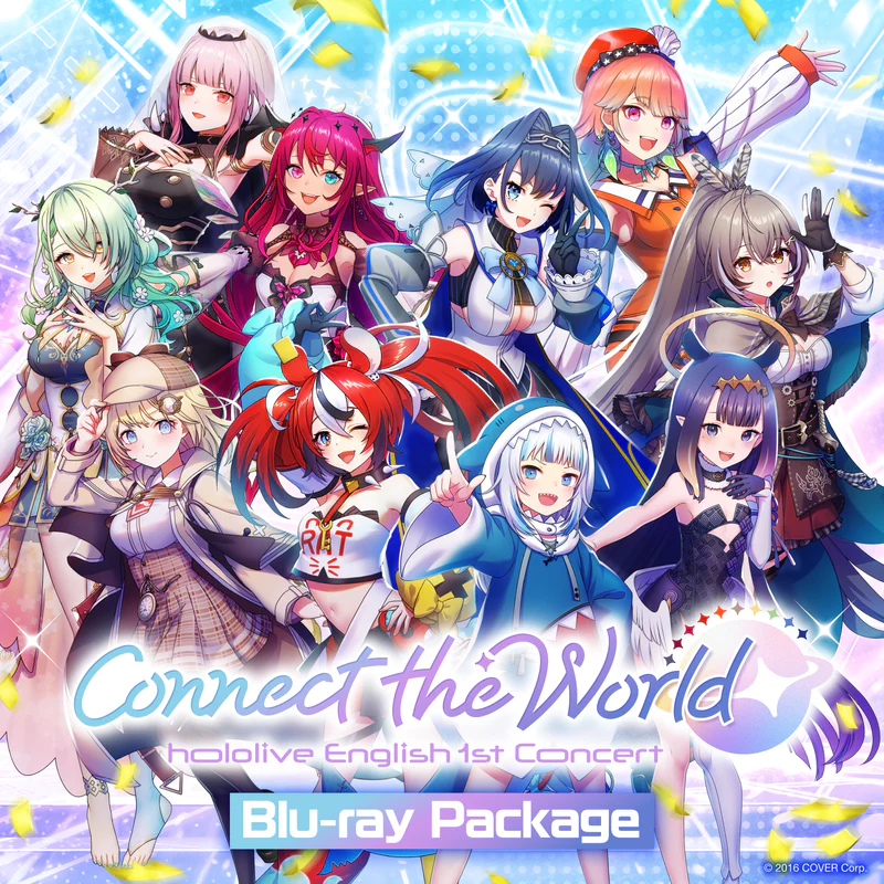 [Pre-order] hololive English 1st Concert -Connect the World- Blu-ray