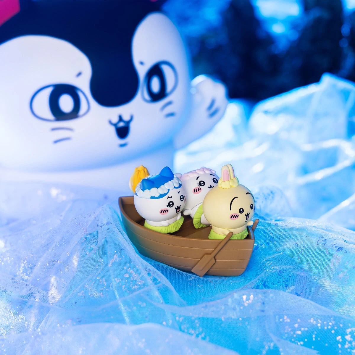 [Pre-order] Chiikawa Movie Chiikawa Run!! Floating Wind-Up Figure