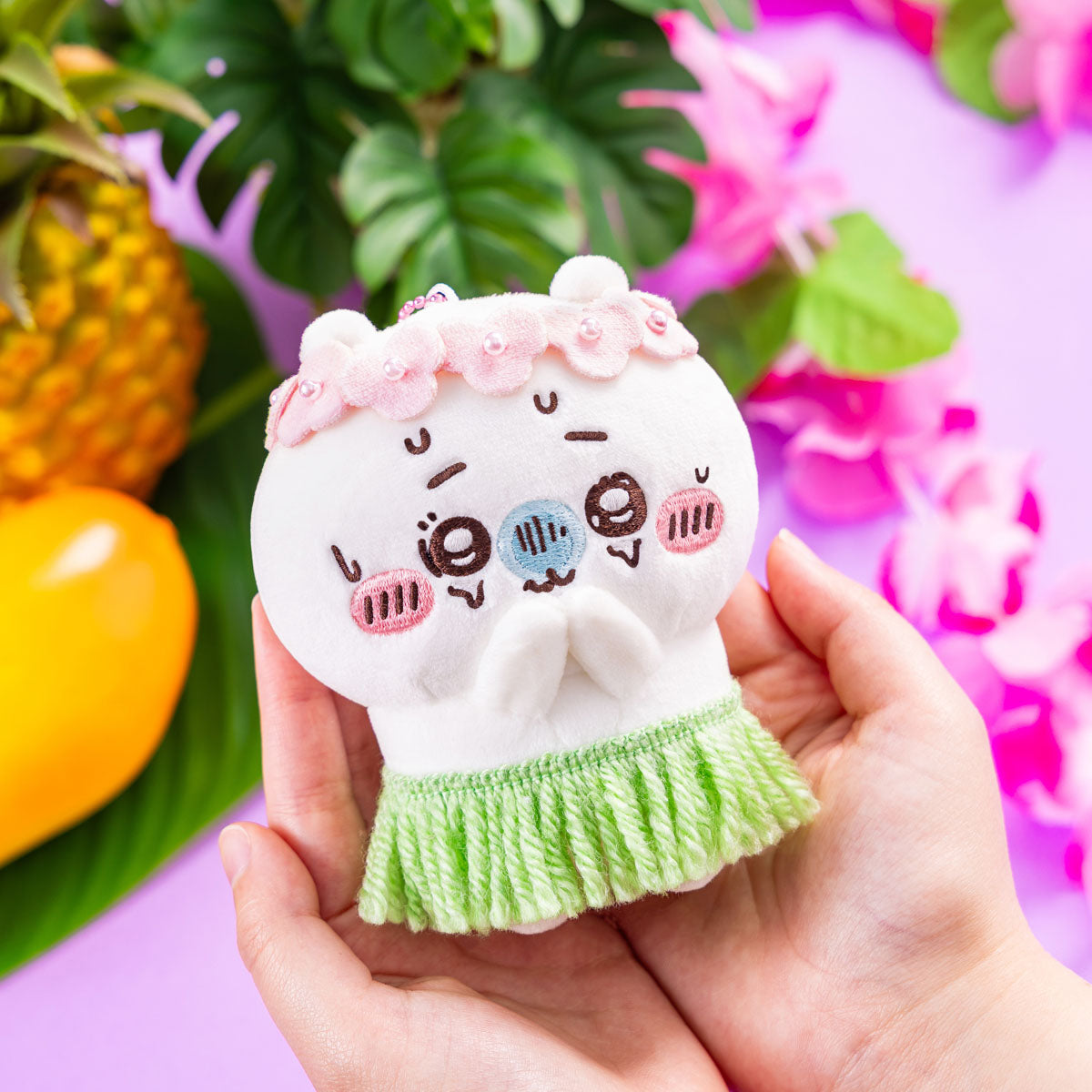 [Pre-order] "Chiikawa" Chiikawa Movie Plush Mascot - Chiikawa with seasick