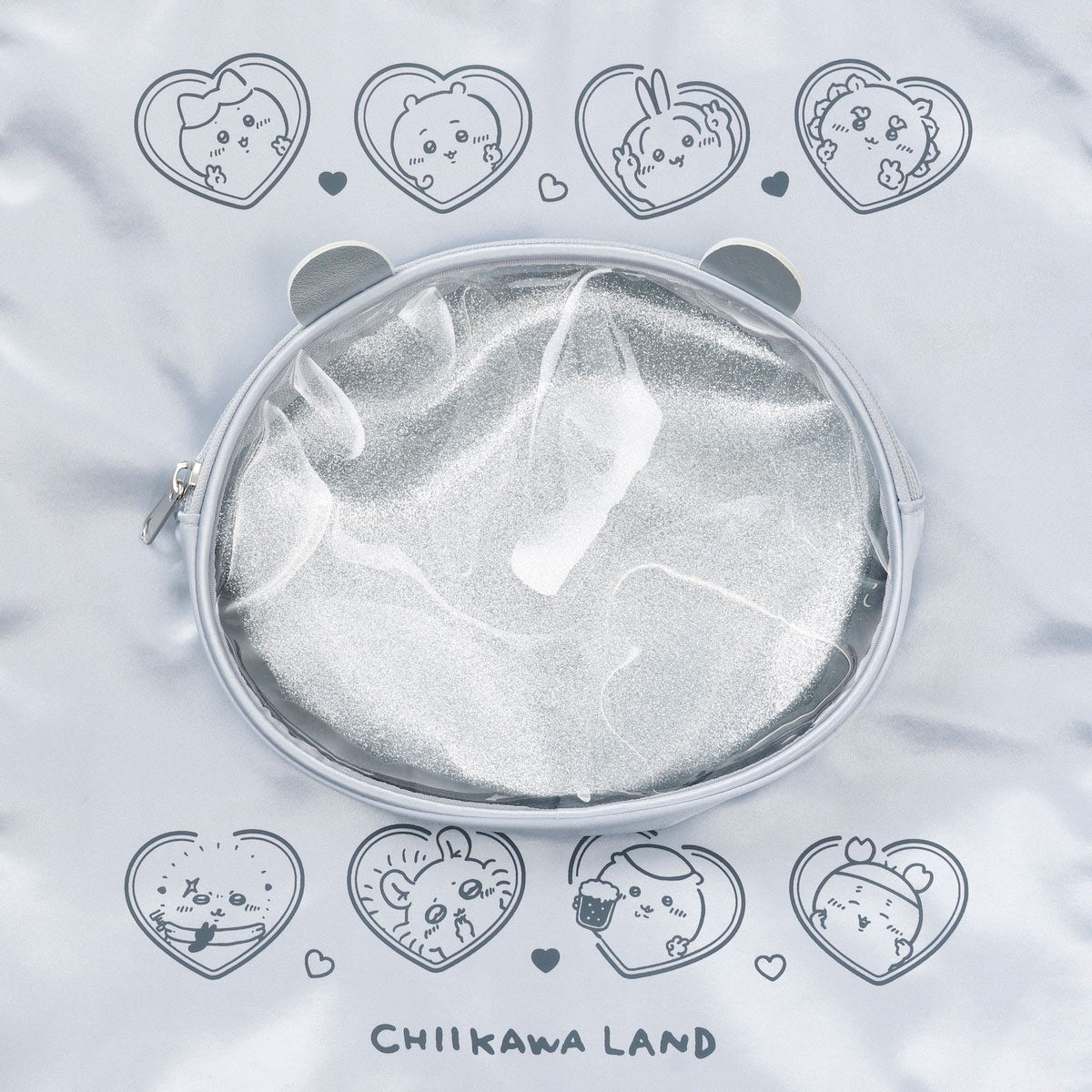 [Pre-order] "Chiikawa" Go! IKEBUKURO Tote Bag with Chiikawa Face Pocket Itabag