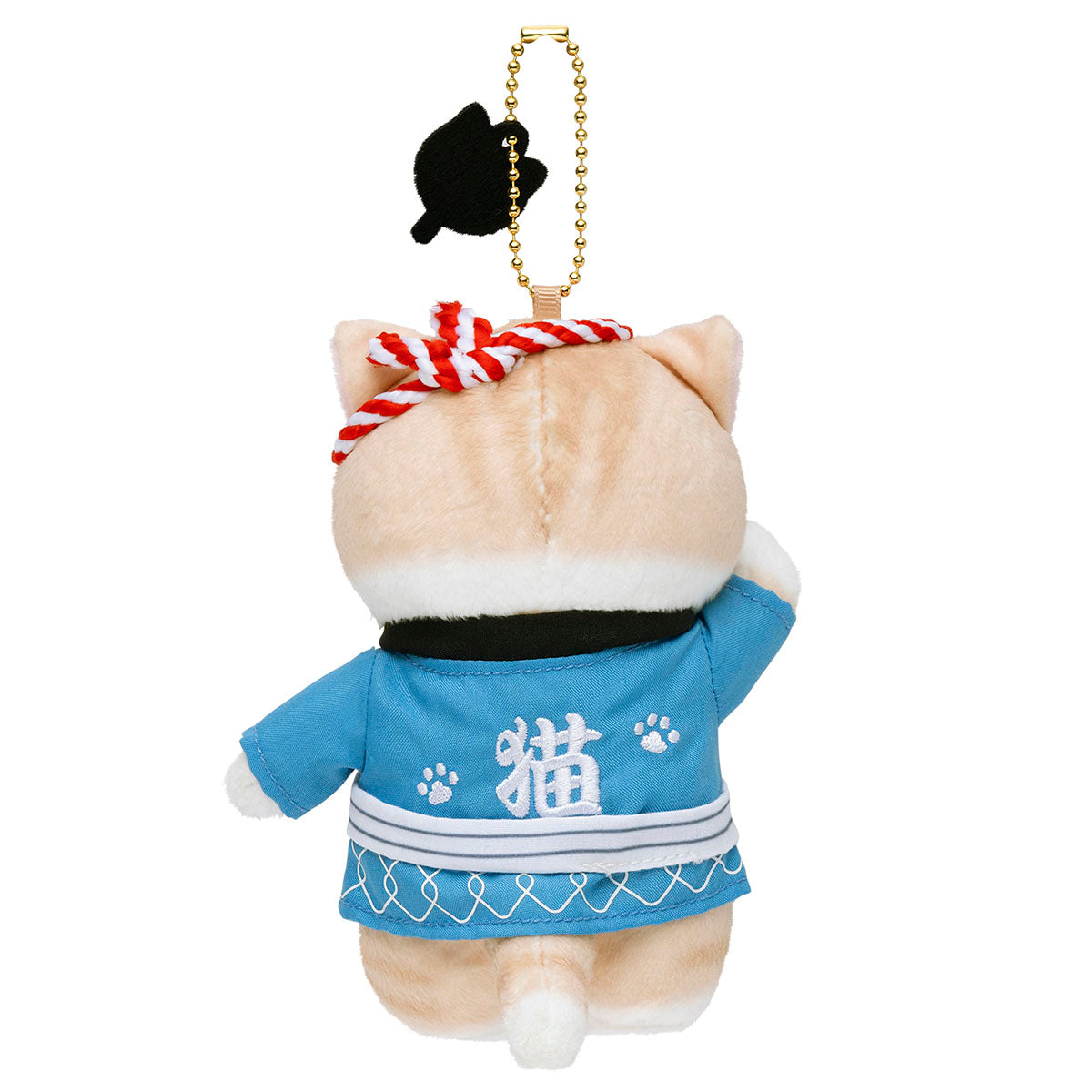 [Pre-order] mofusand Wasshoi! Festival Meow Plush Mascot - Blue Happi Coat