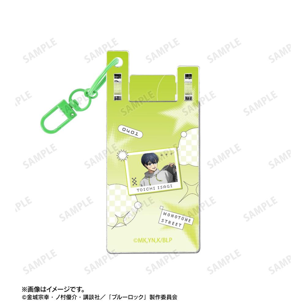 [Pre-order] "Blue Lock" Original Illustration Isagi Yoichi Monotone Street Fashion Ver. Feature Phone Style Acrylic Key Chain