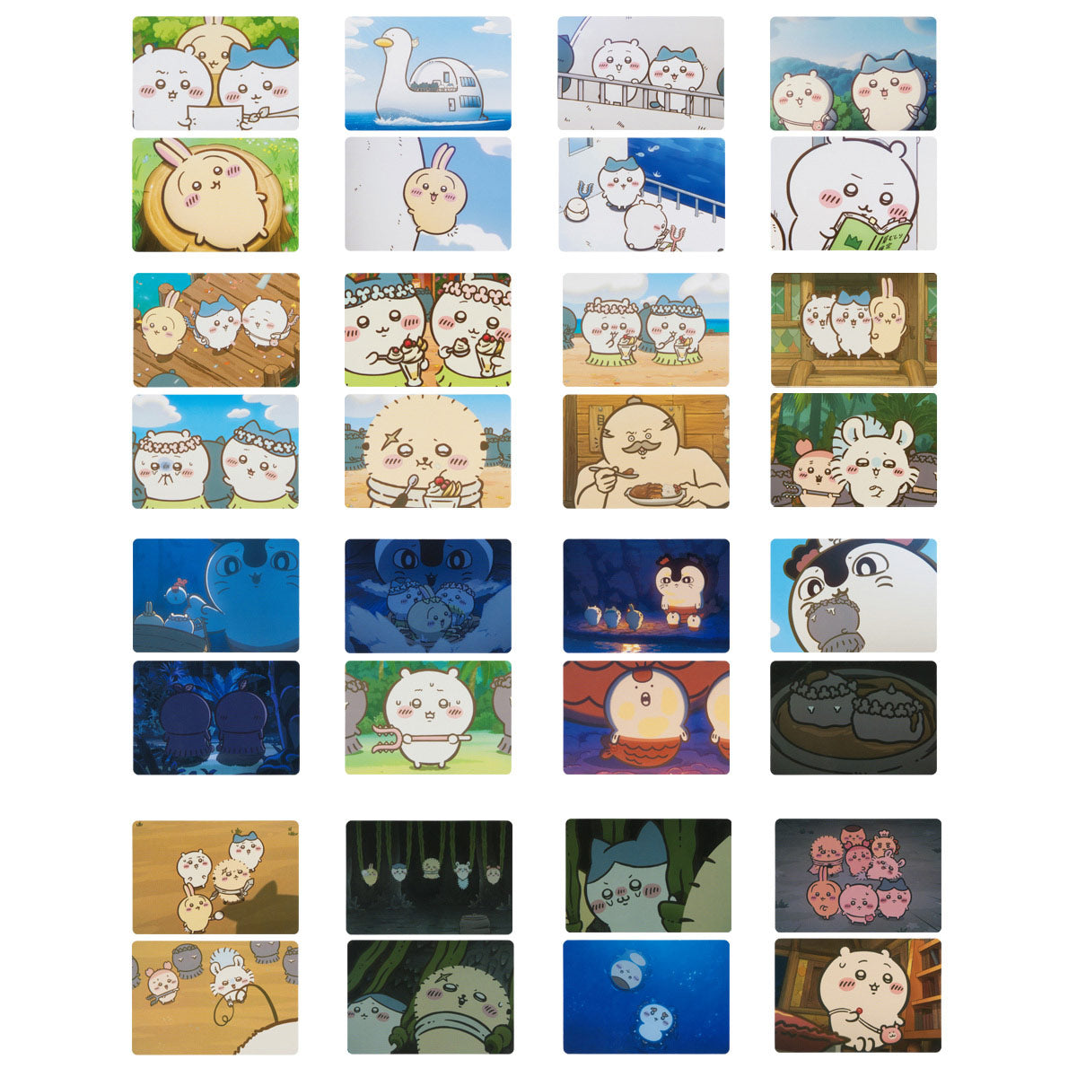[Pre-order] "Chiikawa" Chiikawa Movie Trading Scene Card Set of 2 (16 types in total)