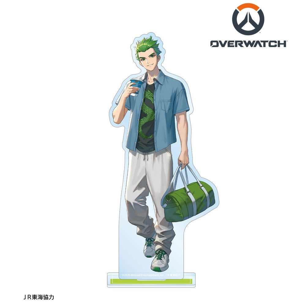 [Pre-order] "Overwatch" Original Illustration Genji Travel Ver. Big Acrylic Stand