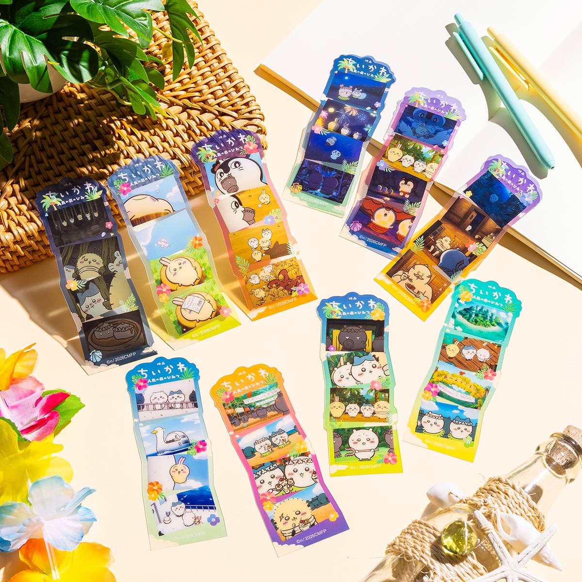 [Pre-order] "Chiikawa" Chiikawa Movie Trading Scene Bookmark (10 types in total)