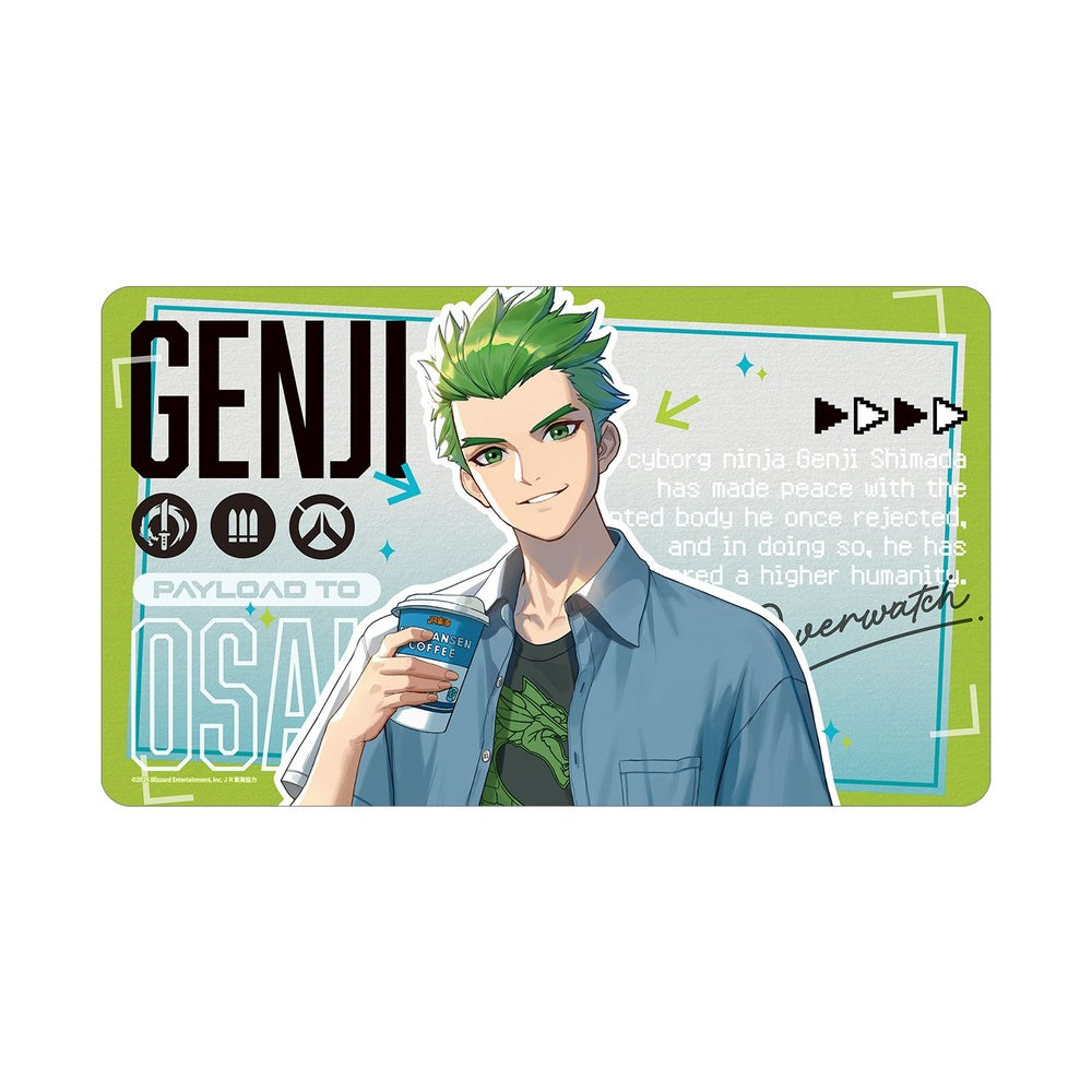 [Pre-order] "Overwatch" Original Illustration Genji Travel Ver. Multi Desk Mat