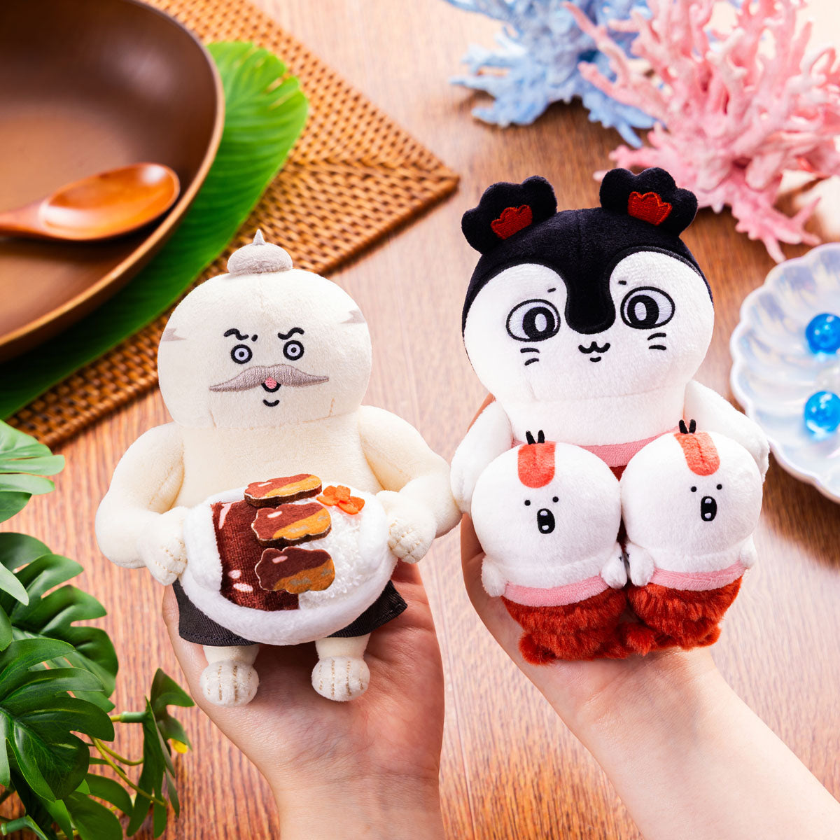 [Pre-order] "Chiikawa" Chiikawa Movie Hanging Plush Toy to Watch Over You from Your Desktop - Shimajiro