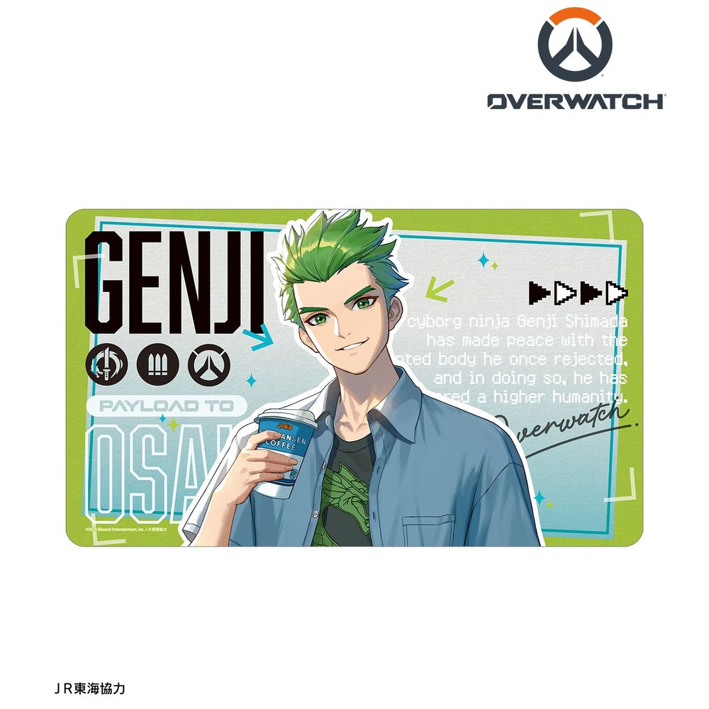 [Pre-order] "Overwatch" Original Illustration Genji Travel Ver. Multi Desk Mat