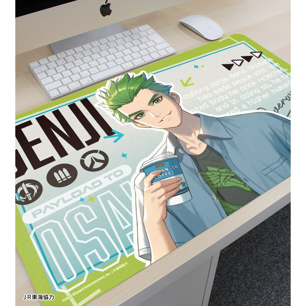 [Pre-order] "Overwatch" Original Illustration Genji Travel Ver. Multi Desk Mat