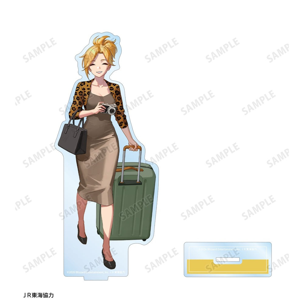 [Pre-order] "Overwatch" Original Illustration Mercy Travel Ver. Big Acrylic Stand