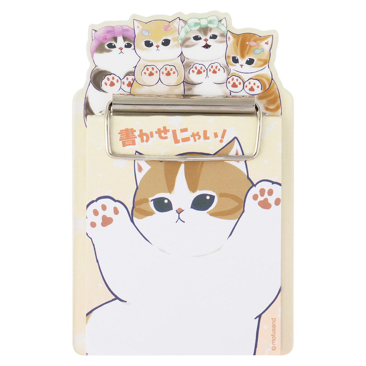[Pre-order] mofusand I want to interrupt your outing! Acrylic binder with memo pad