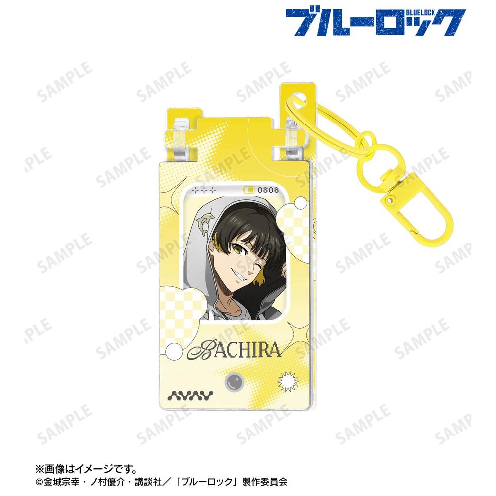 [Pre-order] "Blue Lock" Original Illustration Bachira Meguru Monotone Street Fashion Ver. Feature Phone Style Acrylic Key Chain