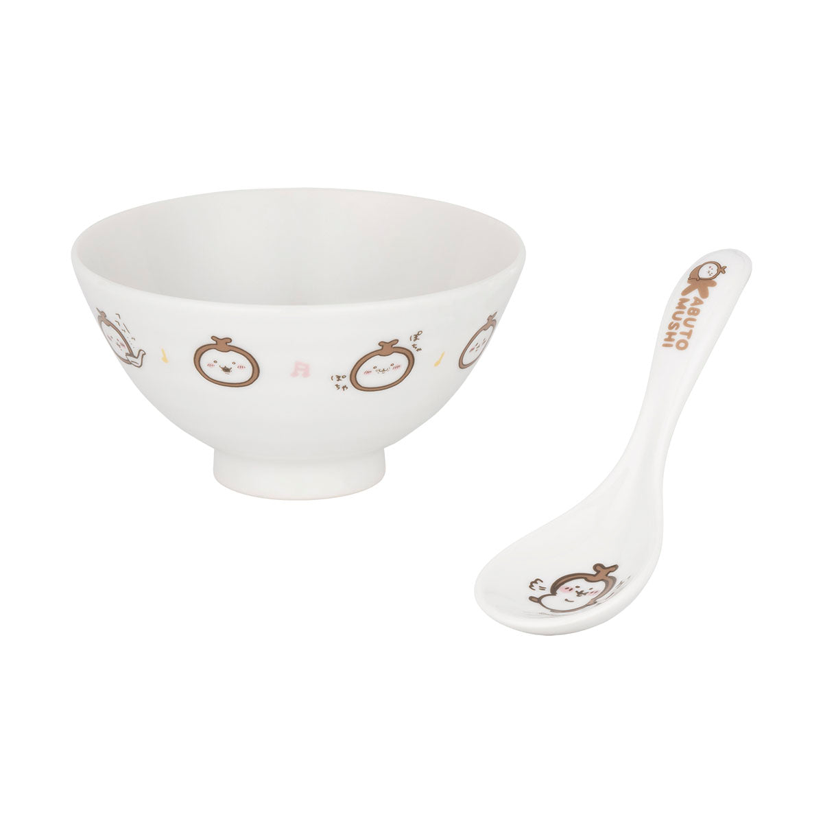 [Pre-order] "Chiikawa" Chiikawa Beetle Rice Bowl and Spoon Set