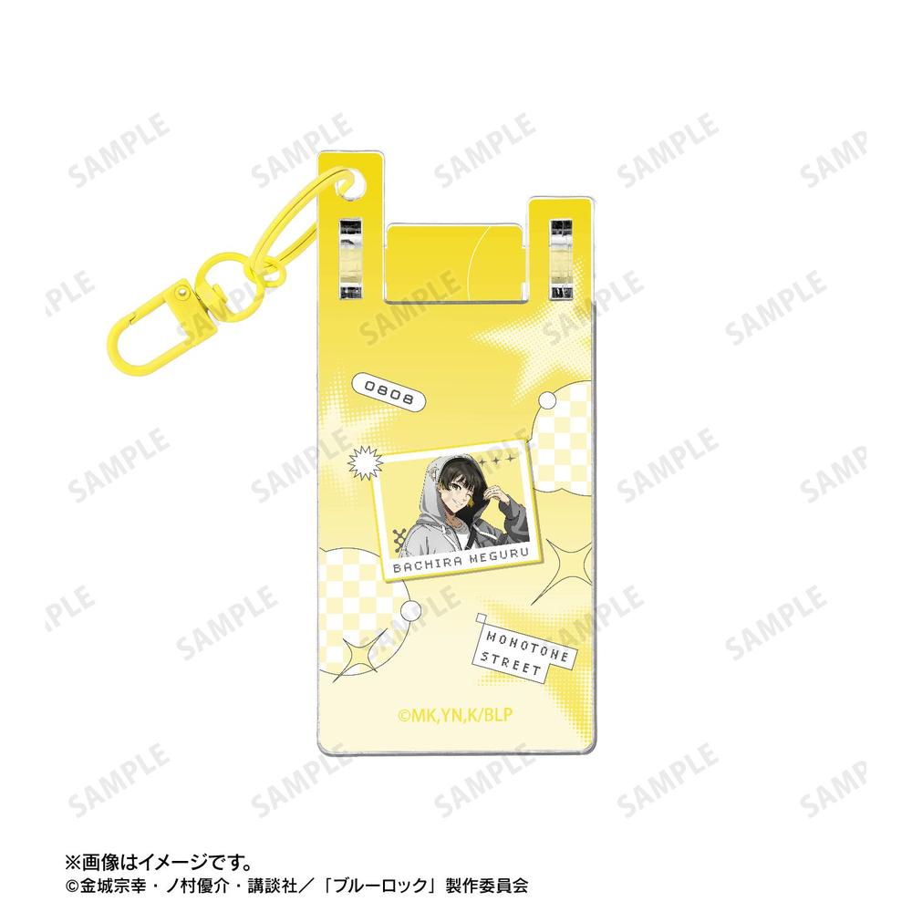 [Pre-order] "Blue Lock" Original Illustration Bachira Meguru Monotone Street Fashion Ver. Feature Phone Style Acrylic Key Chain