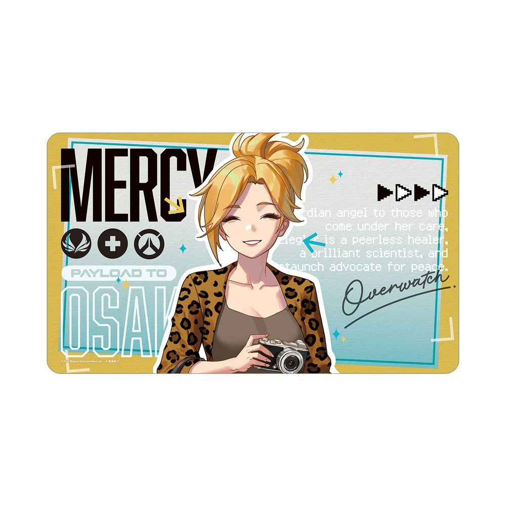 [Pre-order] "Overwatch" Original Illustration Mercy Travel Ver. Multi Desk Mat