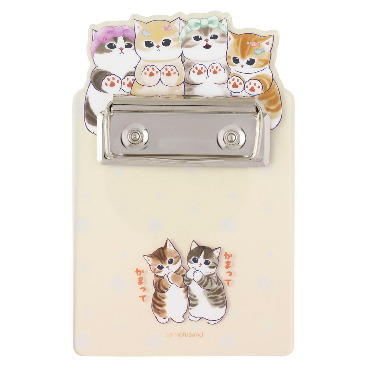 [Pre-order] mofusand I want to interrupt your outing! Acrylic binder with memo pad