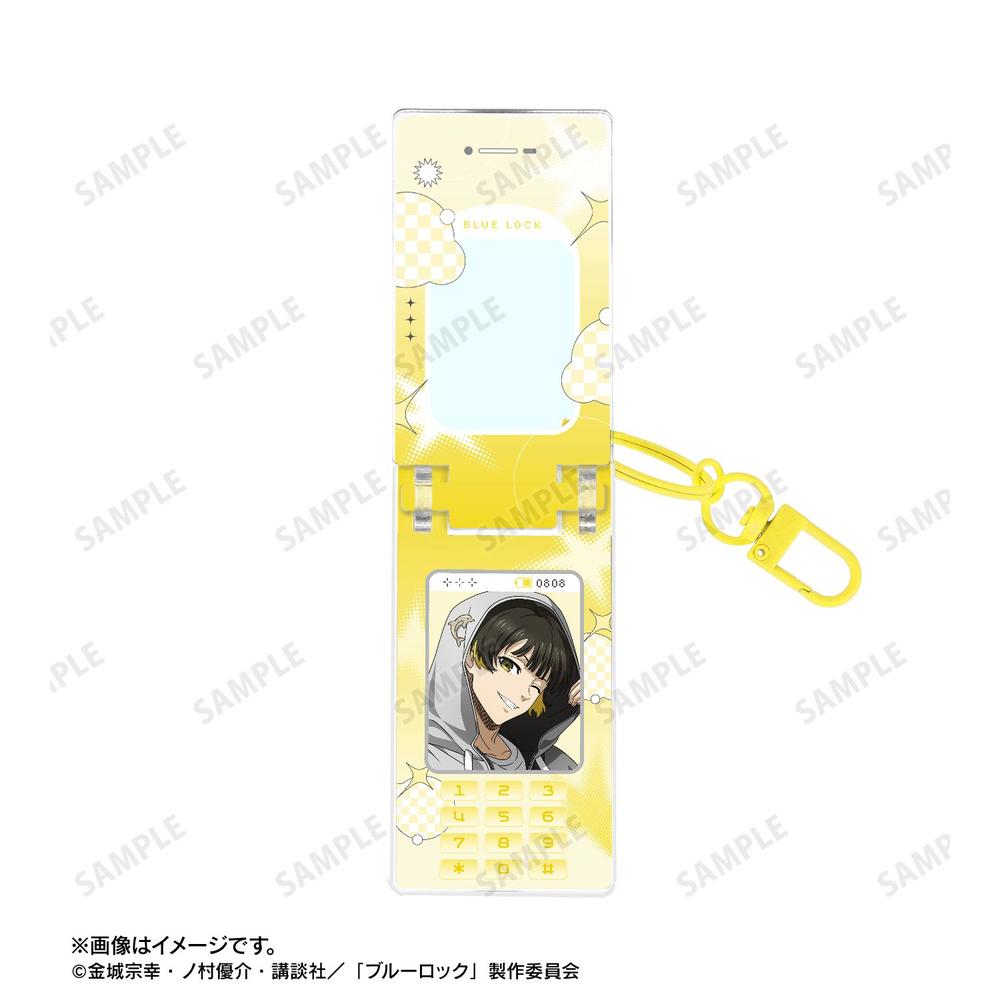 [Pre-order] "Blue Lock" Original Illustration Bachira Meguru Monotone Street Fashion Ver. Feature Phone Style Acrylic Key Chain