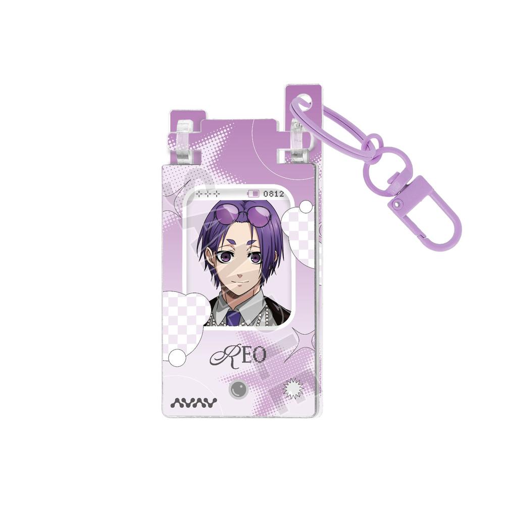 [Pre-order] "Blue Lock" Original Illustration Mikage Reo Monotone Street Fashion Ver. Feature Phone Style Acrylic Key Chain