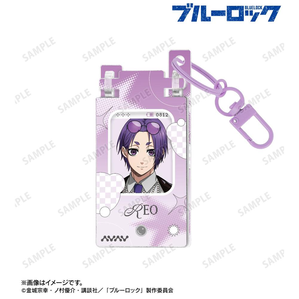 [Pre-order] "Blue Lock" Original Illustration Mikage Reo Monotone Street Fashion Ver. Feature Phone Style Acrylic Key Chain