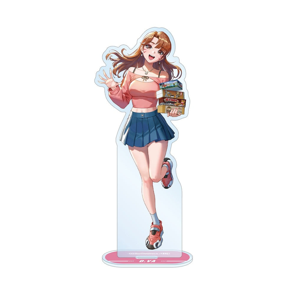 [Pre-order] "Overwatch" Original Illustration D.Va Travel Ver. Extra Large Acrylic Stand