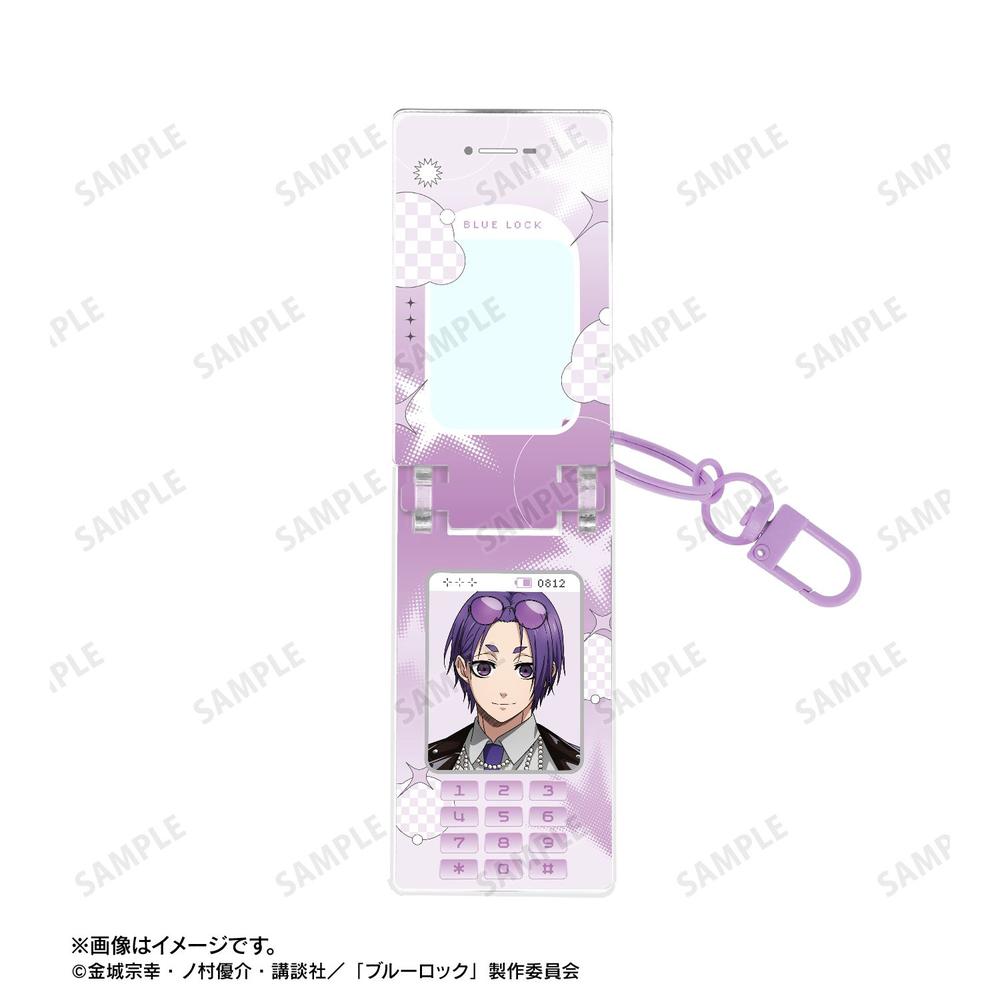 [Pre-order] "Blue Lock" Original Illustration Mikage Reo Monotone Street Fashion Ver. Feature Phone Style Acrylic Key Chain