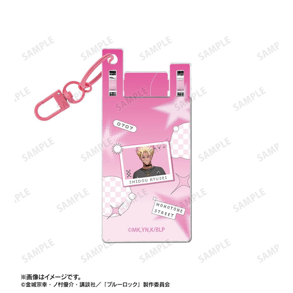 [Pre-order] "Blue Lock" Original Illustration Itoshi Sae Monotone Street Fashion Ver. Feature Phone Style Acrylic Key Chain