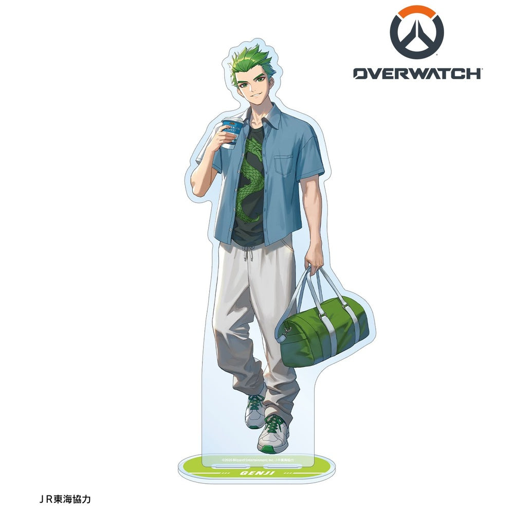 [Pre-order] "Overwatch" Original Illustration Genji Travel Ver. Extra Large Acrylic Stand