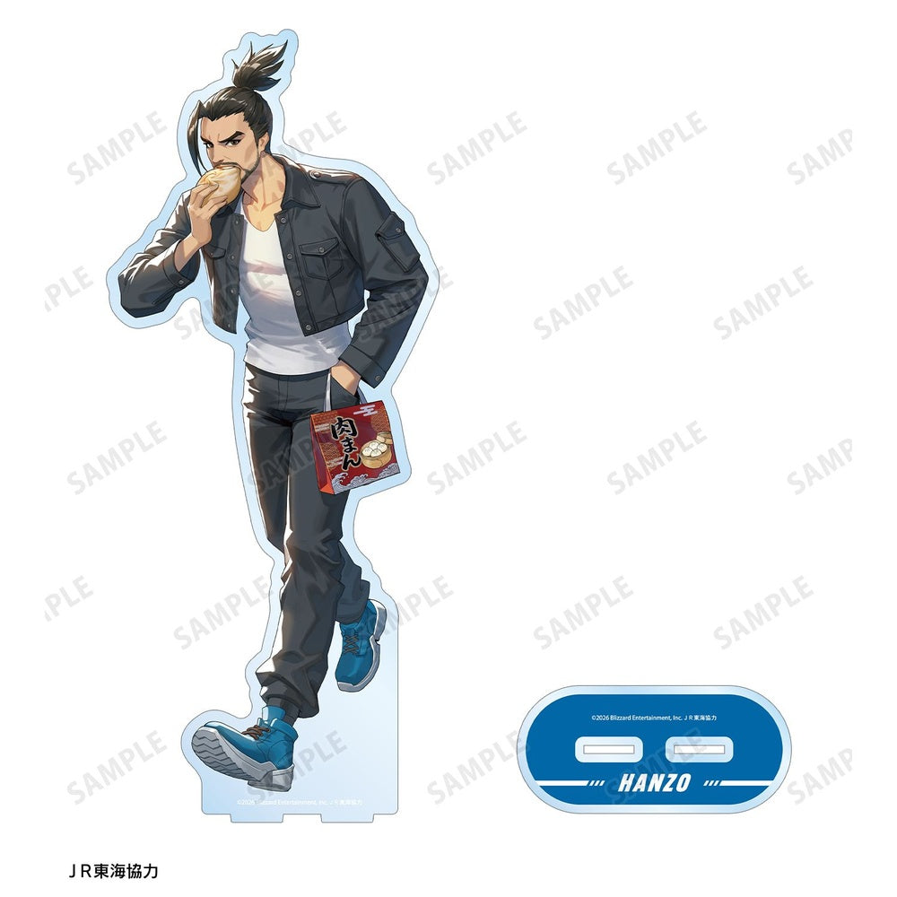 [Pre-order] "Overwatch" Original Illustration Hanzo Travel Ver. Extra Large Acrylic Stand