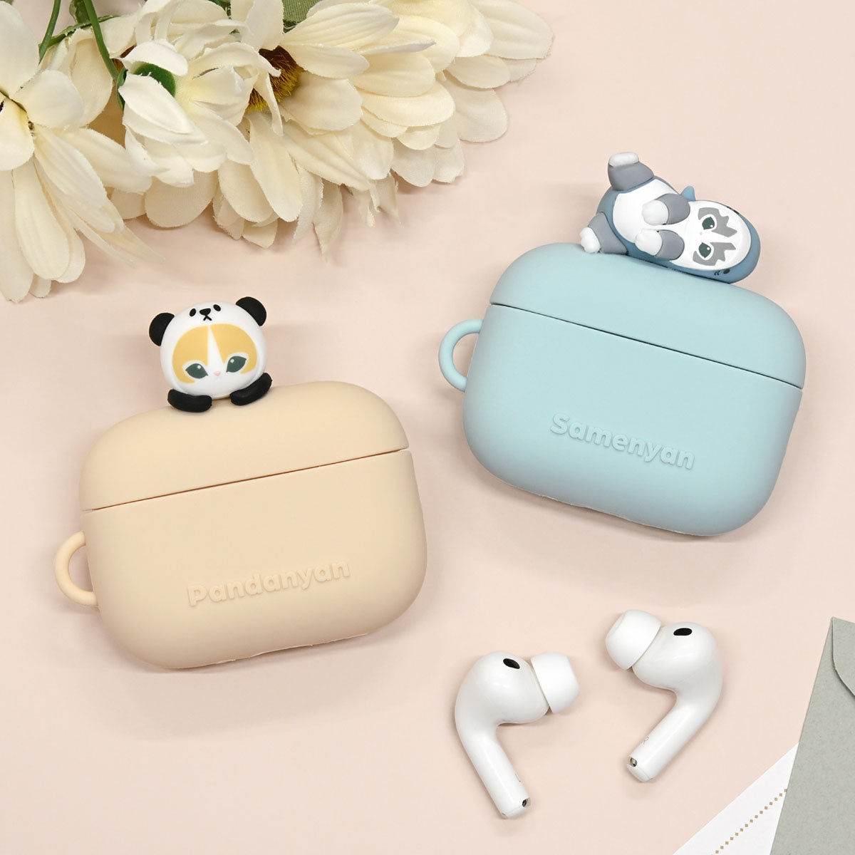 [Pre-order] mofusand Silicone Case for AirPods Pro 3 - Panda Cat