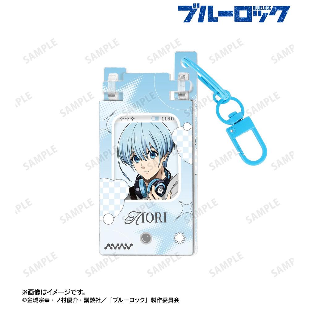 [Pre-order] "Blue Lock" Original Illustration Hiori Yo Monotone Street Fashion Ver. Feature Phone Style Acrylic Key Chain