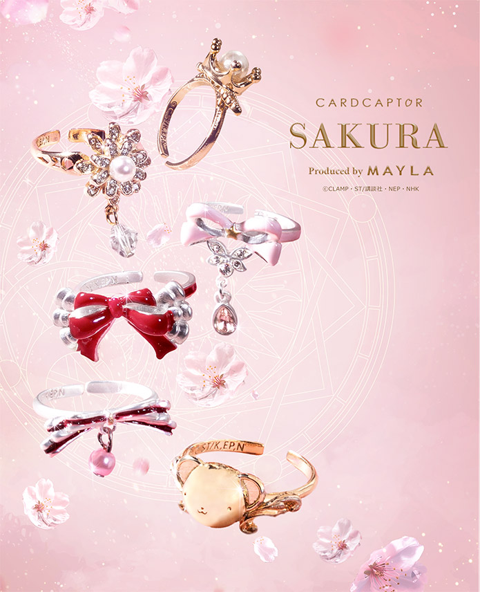 [Pre-order] "Cardcaptor Sakura" x MAYLA Iconic Story Ring - Sakura