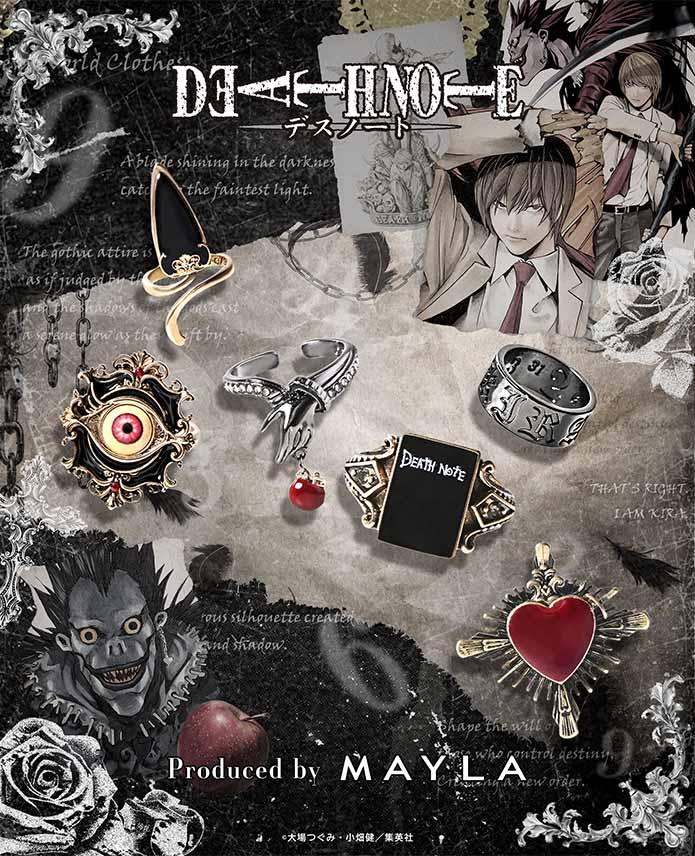 [Pre-order] "Death Note" x MAYLA - Iconic Story Ring